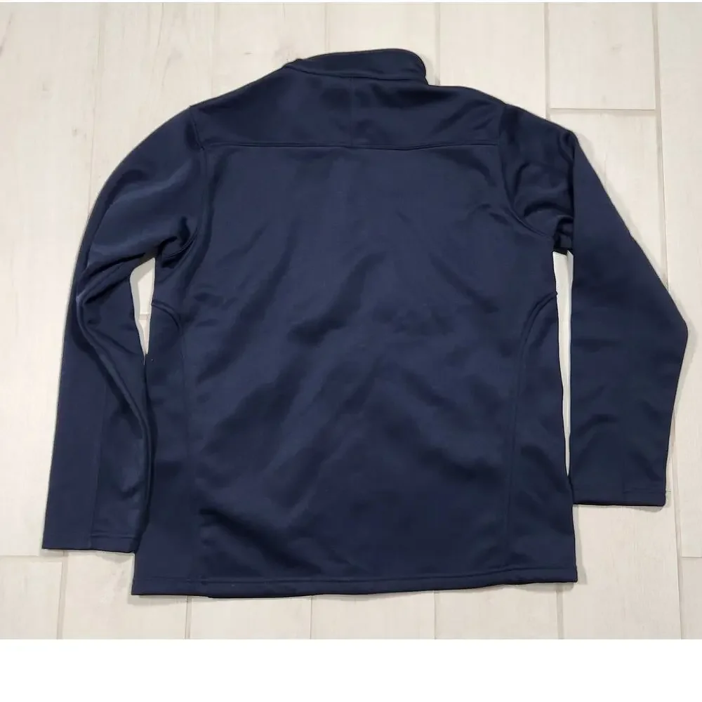 NEW Midwestern University Blue Gold Jacket Womens Large Full Zip Performance Tek - Picture 4 of 6